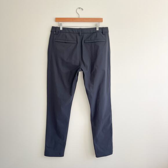 Lululemon Men’s ABC Slim-Fit Trousers Warpstreme in Obsidian Gray, Size 34x30 - Picture 7 of 13